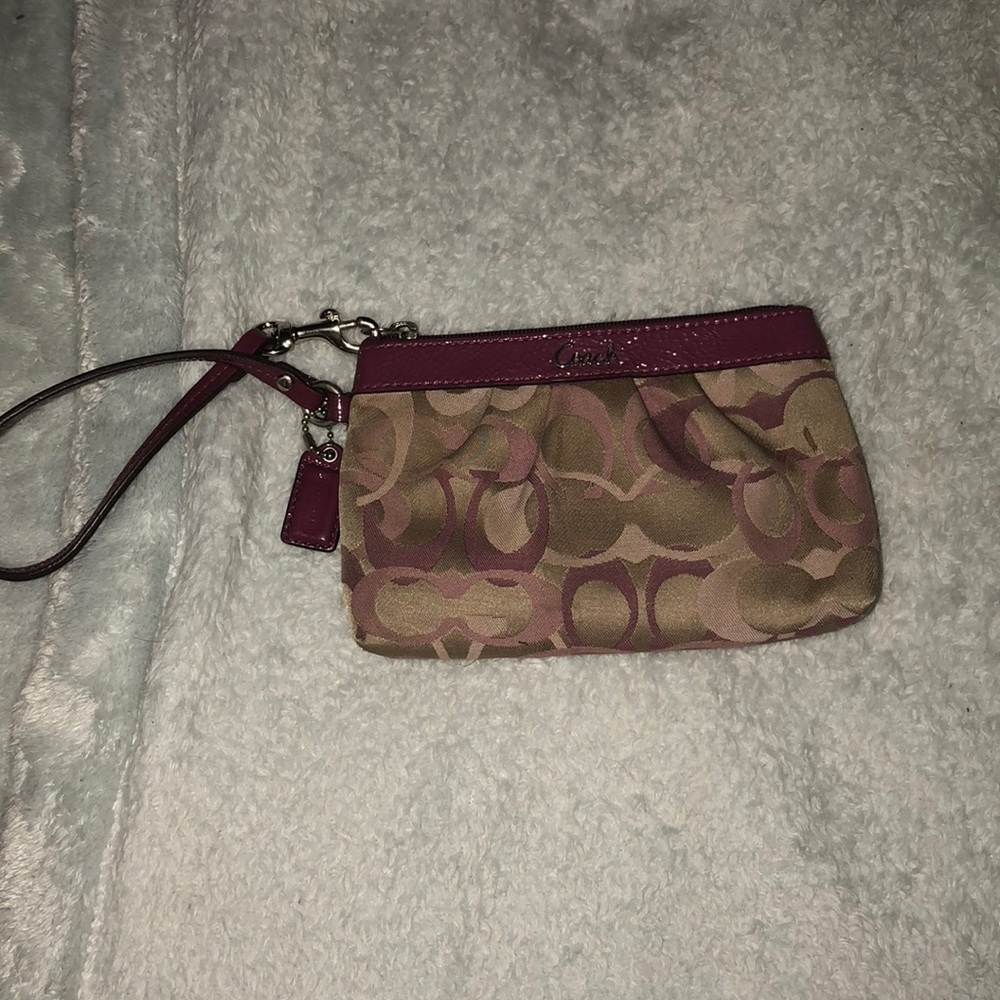Coach wristlet